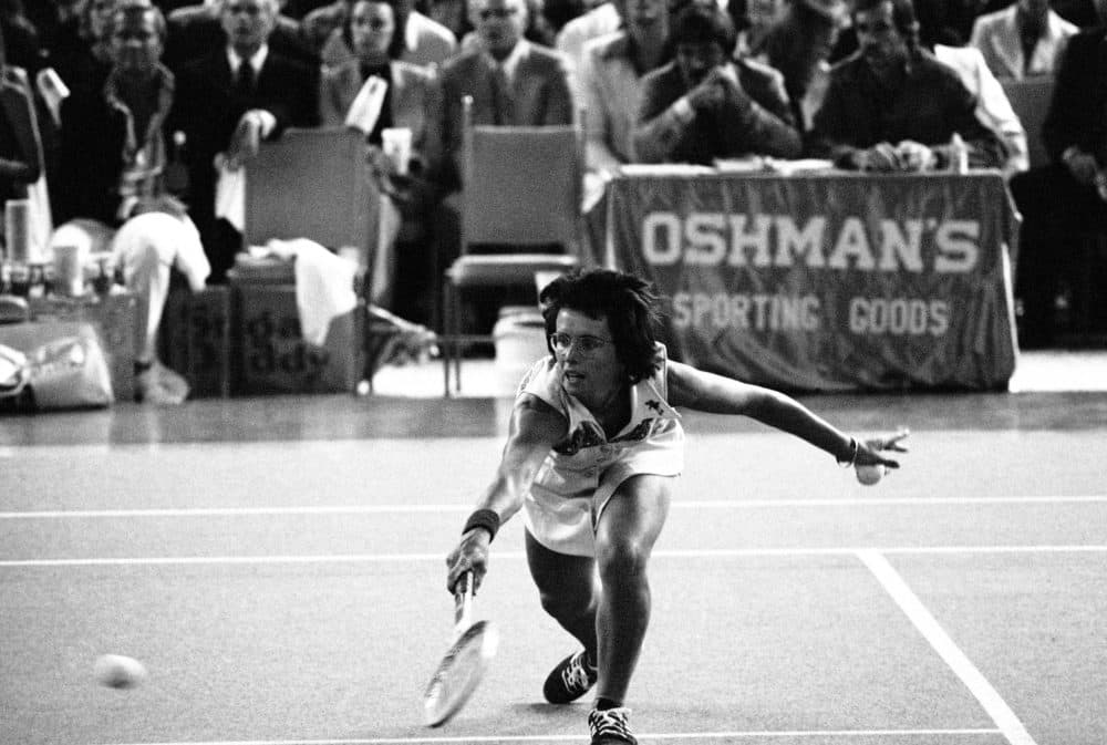 Billie Jean King defeated Bobby Riggs in the 1973 Battle of the Sexes. (AP)