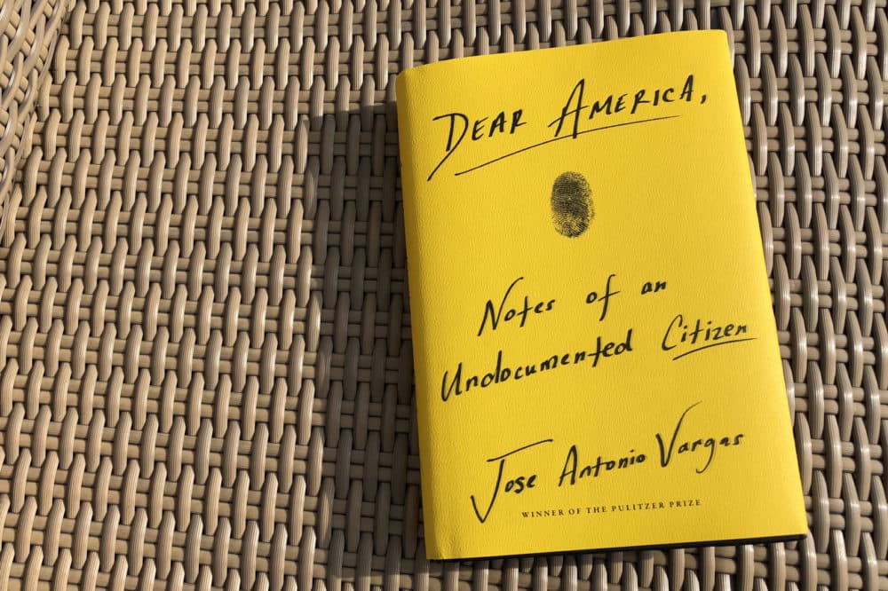 &quot;Dear America,&quot; by Jose Antonio Vargas. (Alex Schroeder/On Point)