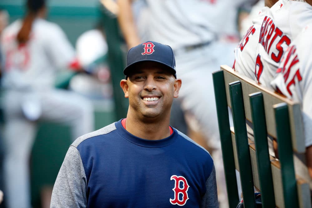Boston Red Sox manager Alex Cora (Michael Ainsworth/AP)
