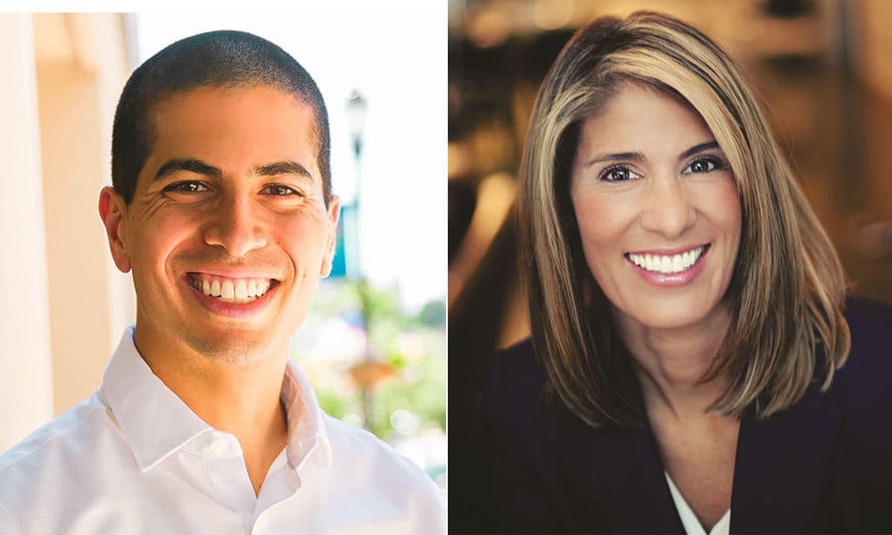 Daniel Koh and Lori Trahan (Courtesy of the campaigns)