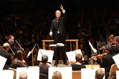 Hannu Lintu led the BSO in the opening night concert Thursday, Oct. 11. (Courtesy Hilary Scott)