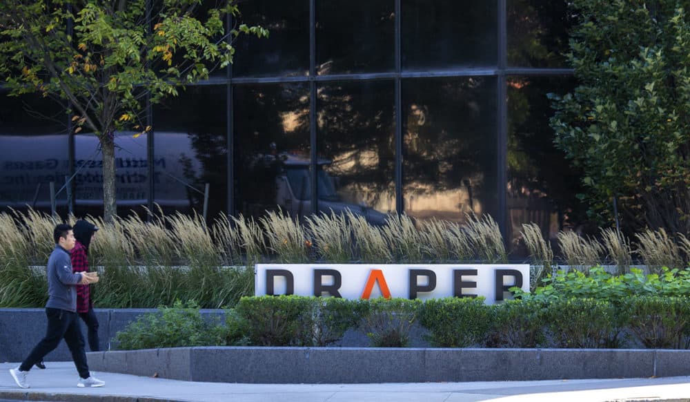 Draper Laboratory in Kendall Square, Cambridge. (Jesse Costa/WBUR)