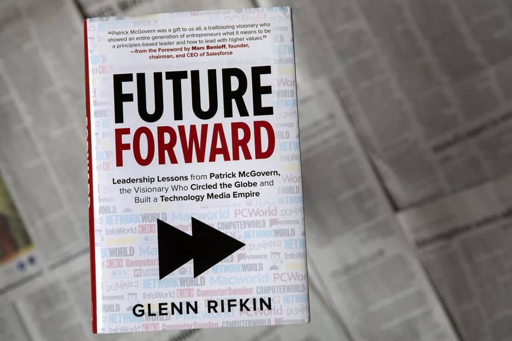 &quot;Future Forward,&quot; by Glenn Rifkin. (Robin Lubbock/WBUR)