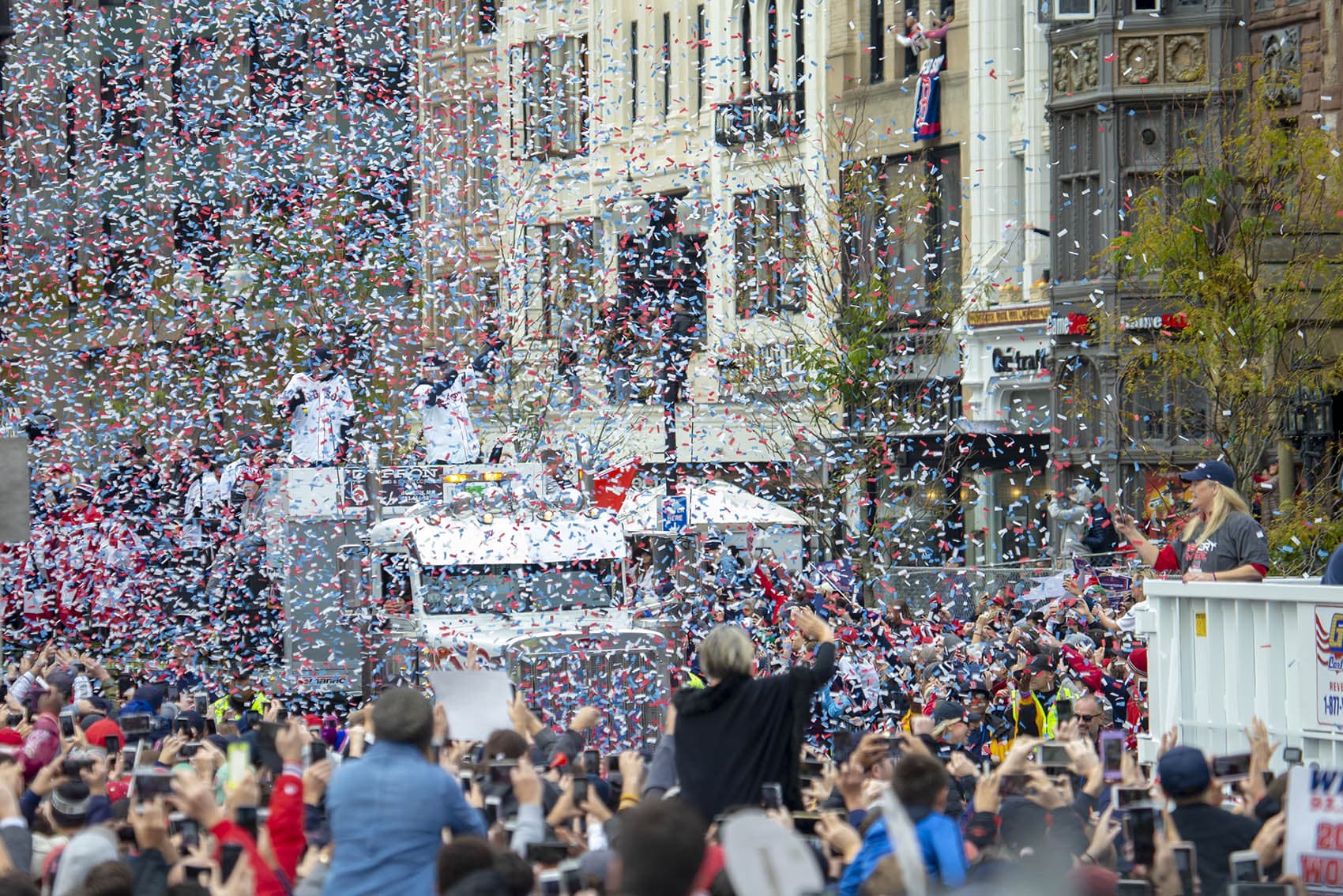 Fans Take to the Streets to Celebrate Red Sox World Series Win, News