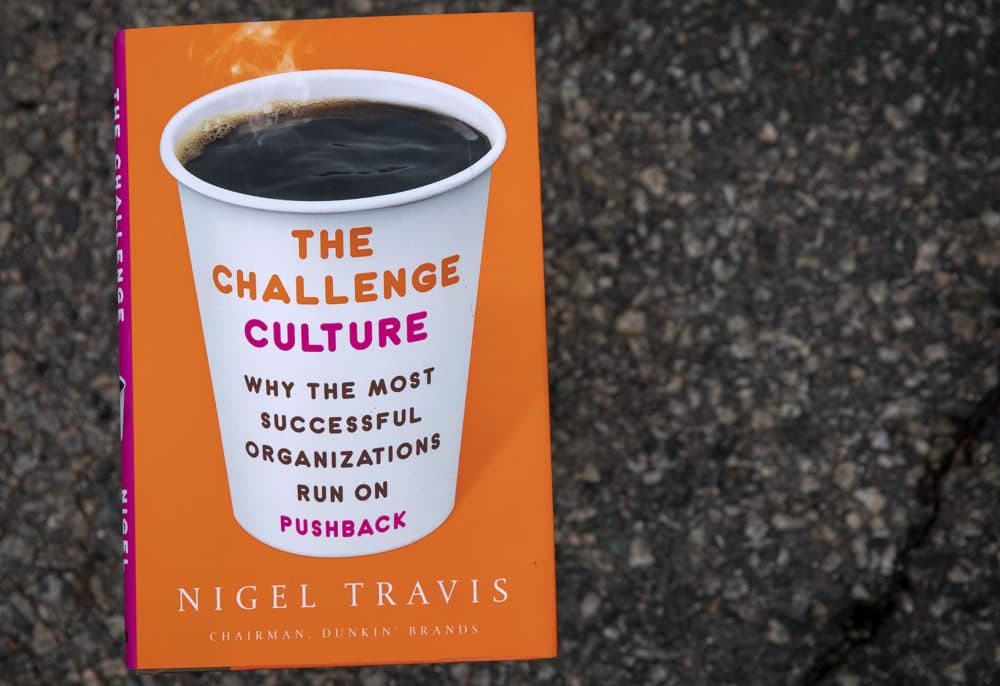 &quot;The Challenge Culture,&quot; by Nigel Travis (Robin Lubbock/WBUR)
