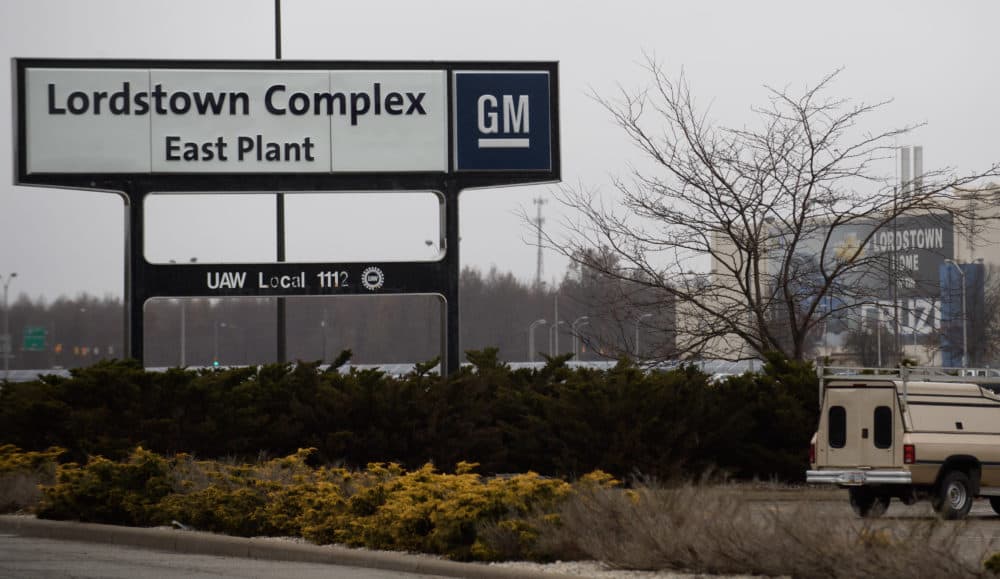 LORDSTOWN, OH - NOVEMBER 26: An exterior view of the GM Lordstown Plant on November 26, 2018 in Lordstown, Ohio. GM said it would end production at five North American plants including Lordstown, and cut 15 percent of its salaried workforce. The GM Lordstown Plant assembles the Chevy Cruz. (Jeff Swensen/Getty Images)
