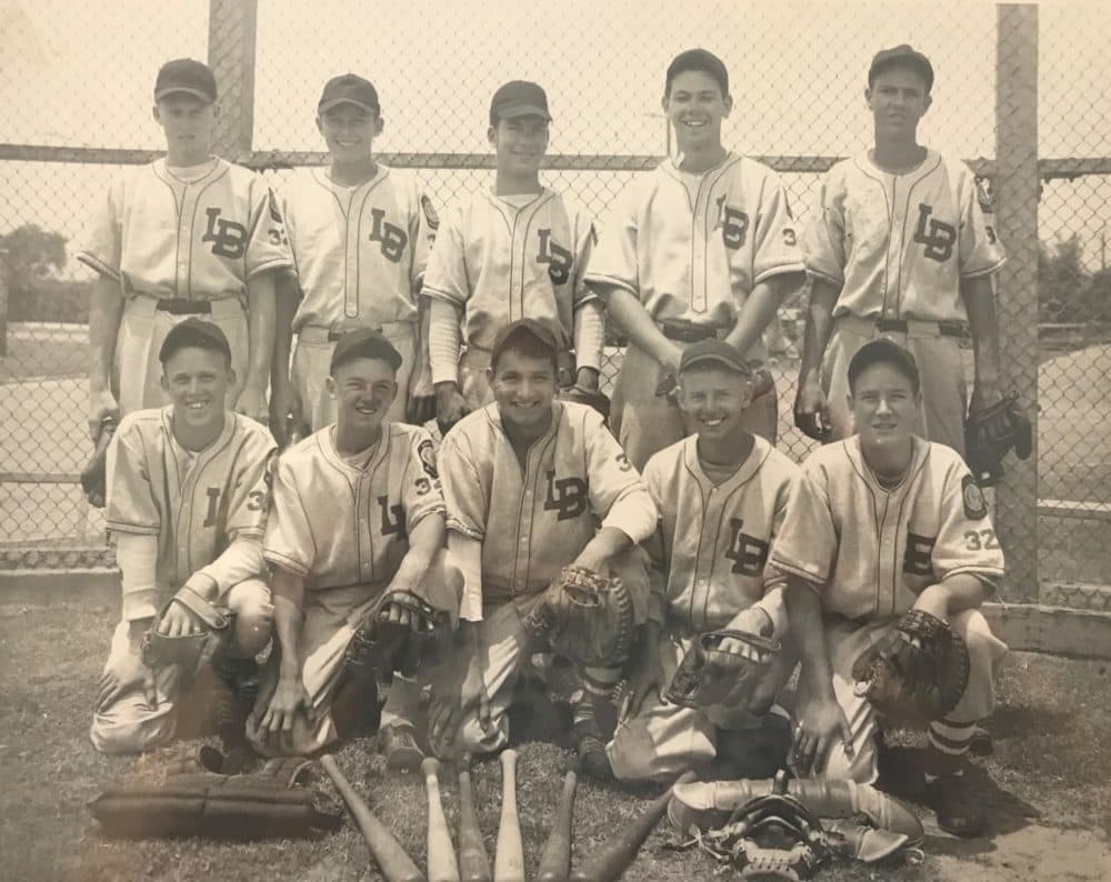 Bill Brannon's high school baseball team. (Courtesy Tom Brannon)