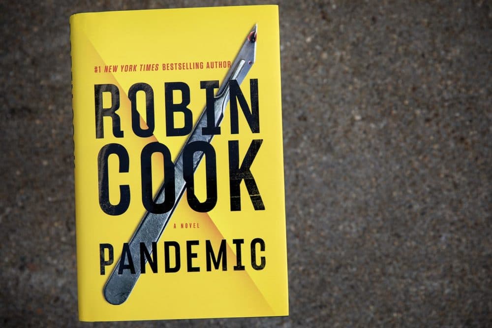 &quot;Pandemic,&quot; by Robin Cook. (Robin Lubbock/WBUR)