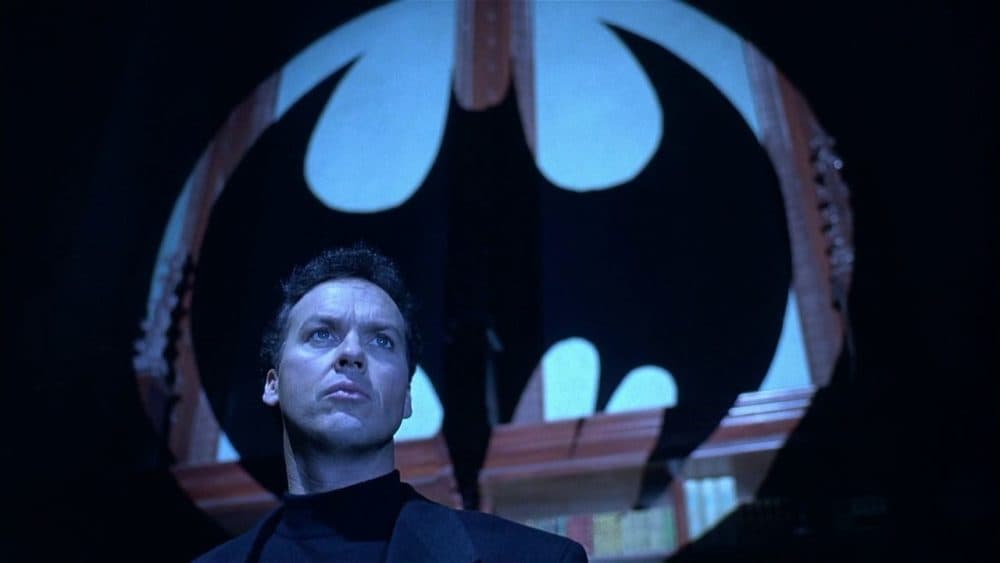 Michael Keaton as Batman. (Courtesy Warner Bros.)