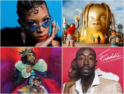 Critic Arielle Gray writes that the digital age hasn't destroyed the art of a good album cover. These are a few that stood out this year. (Courtesy)