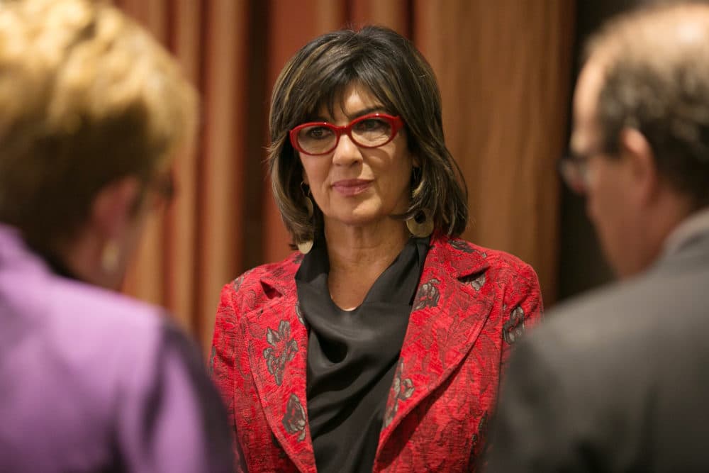 Christiane Amanpour speaks with attendees at the Committee to Protect Journalists' annual International Press Freedom Awards on Nov. 15, 2017 in New York City. (Kevin Hagen/Getty Images for CPJ)