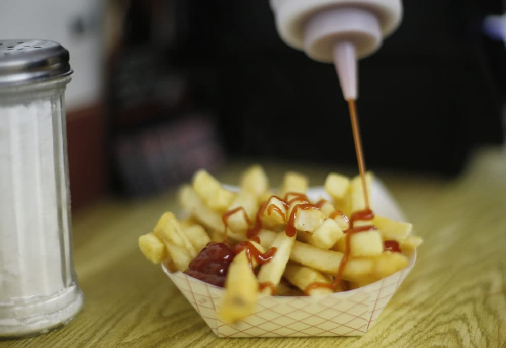 Just... six fries? (Robert F. Bukaty/AP)