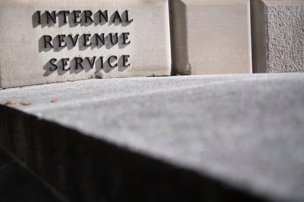 The Internal Revenue Service building in Washington, D.C., on April 18, 2018. (Jim Watson/Getty Images)