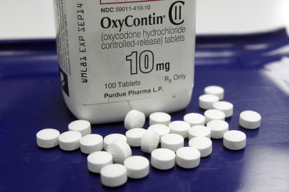 This 2013 file photo shows OxyContin pills. (Toby Talbot/AP)