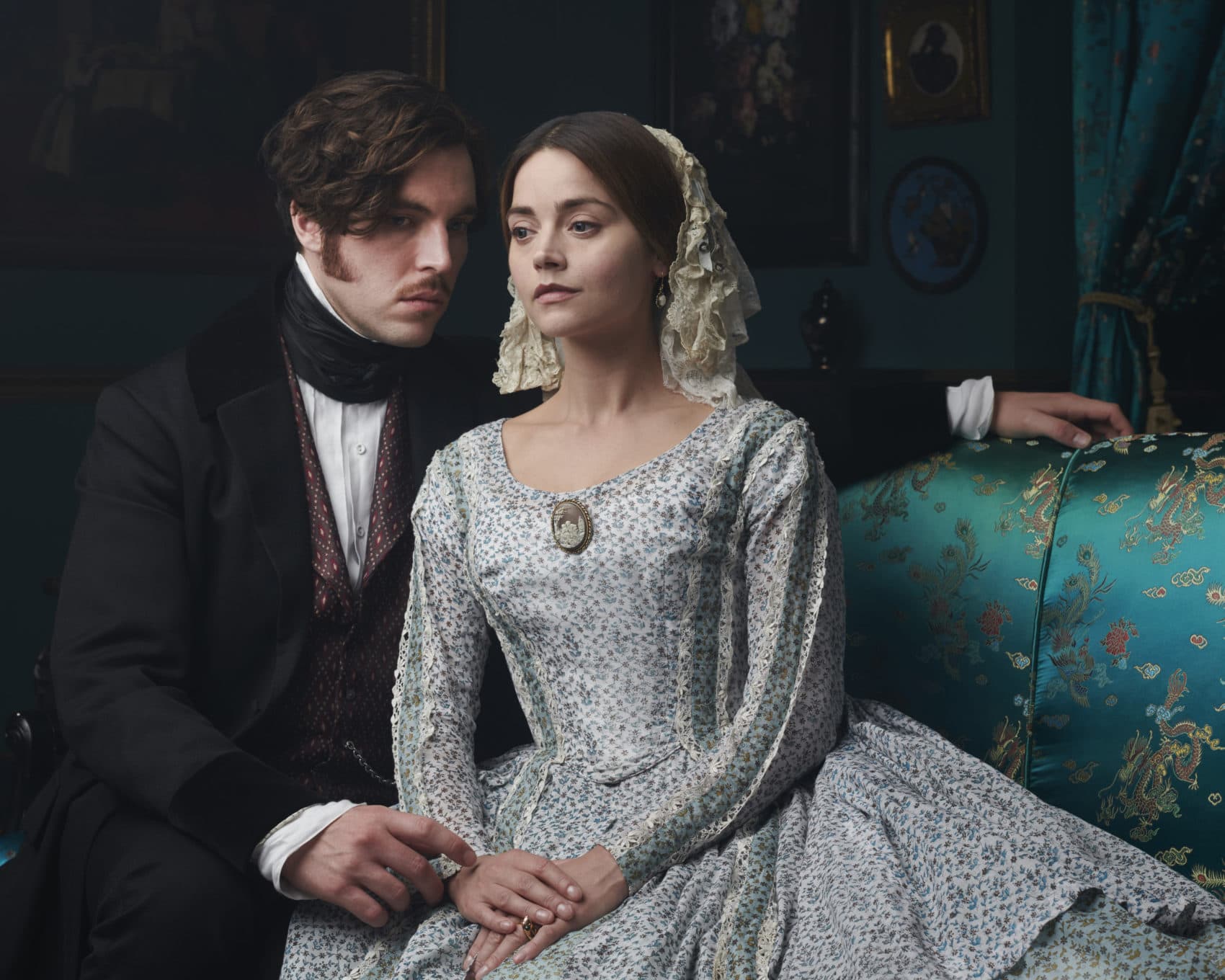 Season 3 of &quot;Victoria&quot; premieres Sunday, Jan. 13, on PBS Masterpiece. Shown from left to right: Tom Hughes as Prince Albert and Jenna Coleman as Queen Victoria. (Courtesy of ITV Plc for Masterpiece)