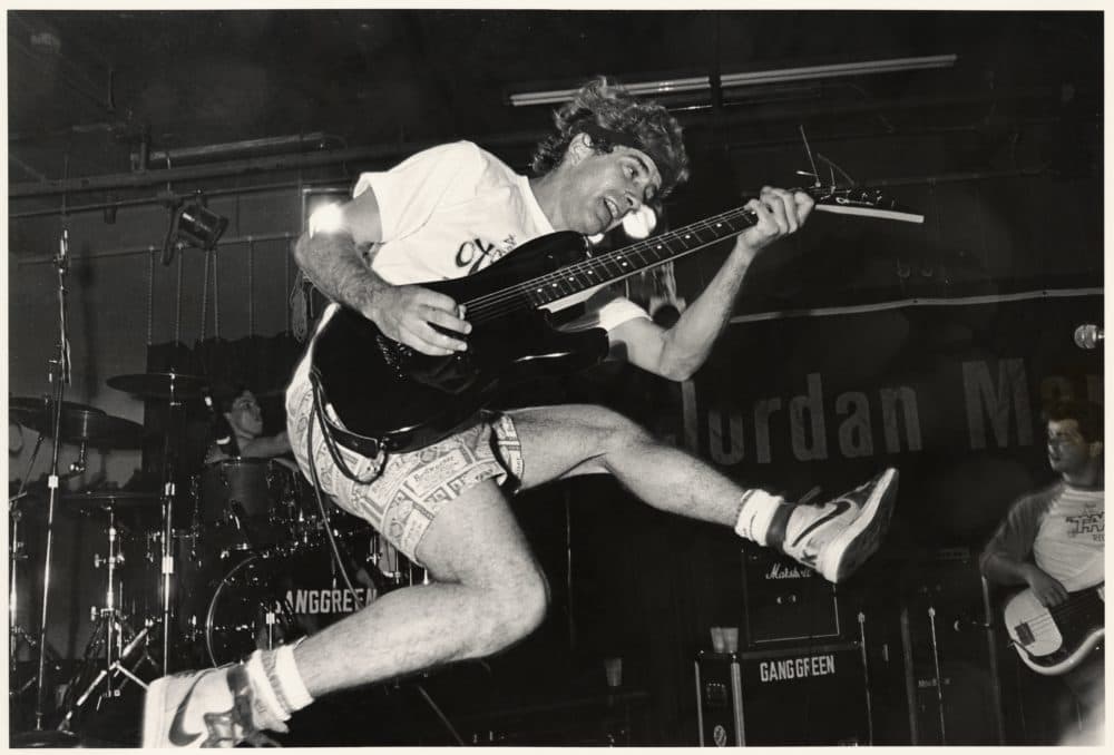 Chris Doherty at the Rock and Roll Rumble in 1986 semi-finals at the Metro. (Courtesy Phil-in-Phlash)