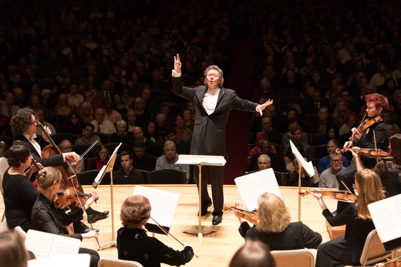 The Handel and Haydn Society's artistic director Harry Christophers. (Courtesy Michael Blanchard)
