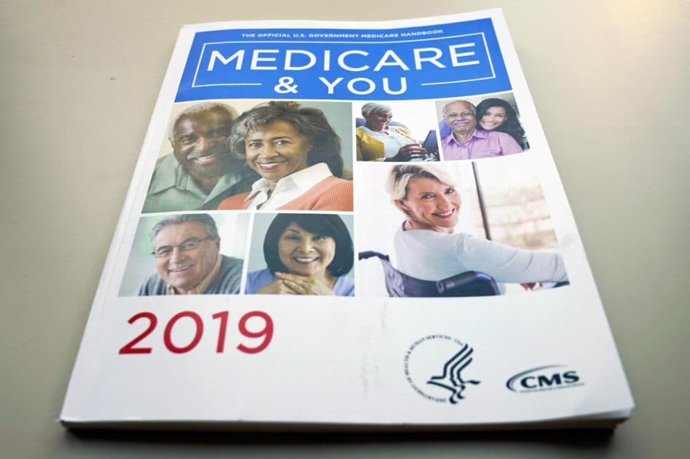 The U.S. Medicare Handbook is photographed Thursday, Nov. 8, 2018, in Washington. (Pablo Martinez Monsivais/AP)