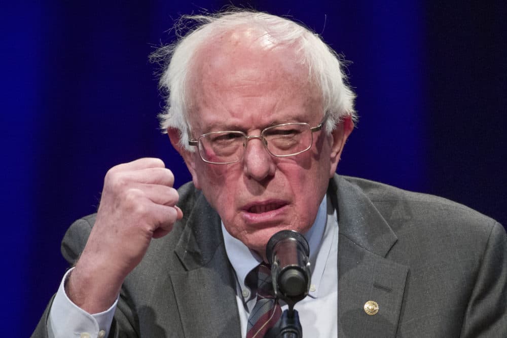 In this Nov. 27, 2018 photo, Sen. Bernie Sanders,  speaks at an event in Washington. Sanders, whose insurgent 2016 presidential campaign reshaped Democratic politics, announced Tuesday, Feb. 19, 2019 that he is running for president in 2020. (Alex Brandon/AP)