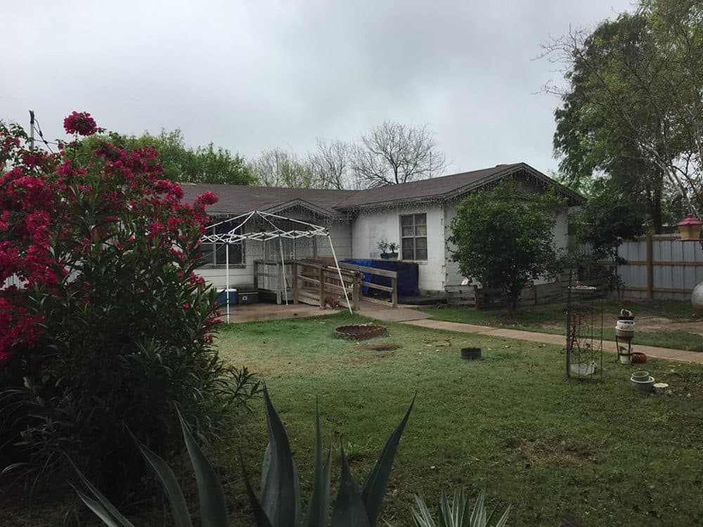 Yvette Gaytan's home on the border in La Rosita, Texas. Her property would be impacted by Trump's border wall and she's suing over his national emergency declaration. (Courtesy of Yvette Gaytan)
