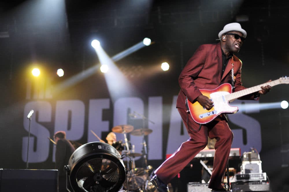 British guitarist Lynval Golding performs with his band &quot;The Specials&quot; during the Eurockeennes Music Festival in July 2010 in Belfort, France. (Sebastien Bozon/Getty Images)