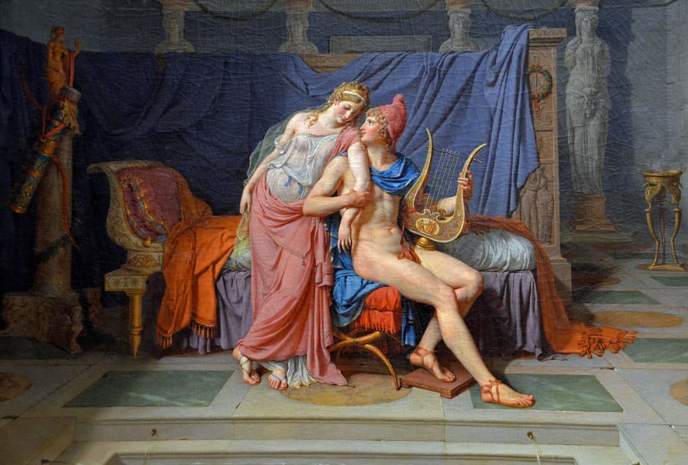 Jacques-Louis David's &quot;The Loves of Paris and Helen.&quot; (Wikimedia Commons)