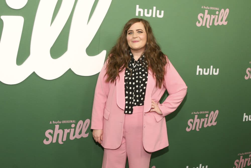 Aidy Bryant attends the premiere of Hulu's &quot;Shrill&quot; at the Walter Reade Theater on Wednesday, March 13, 2019, in New York. (Photo by Andy Kropa/Invision/AP)