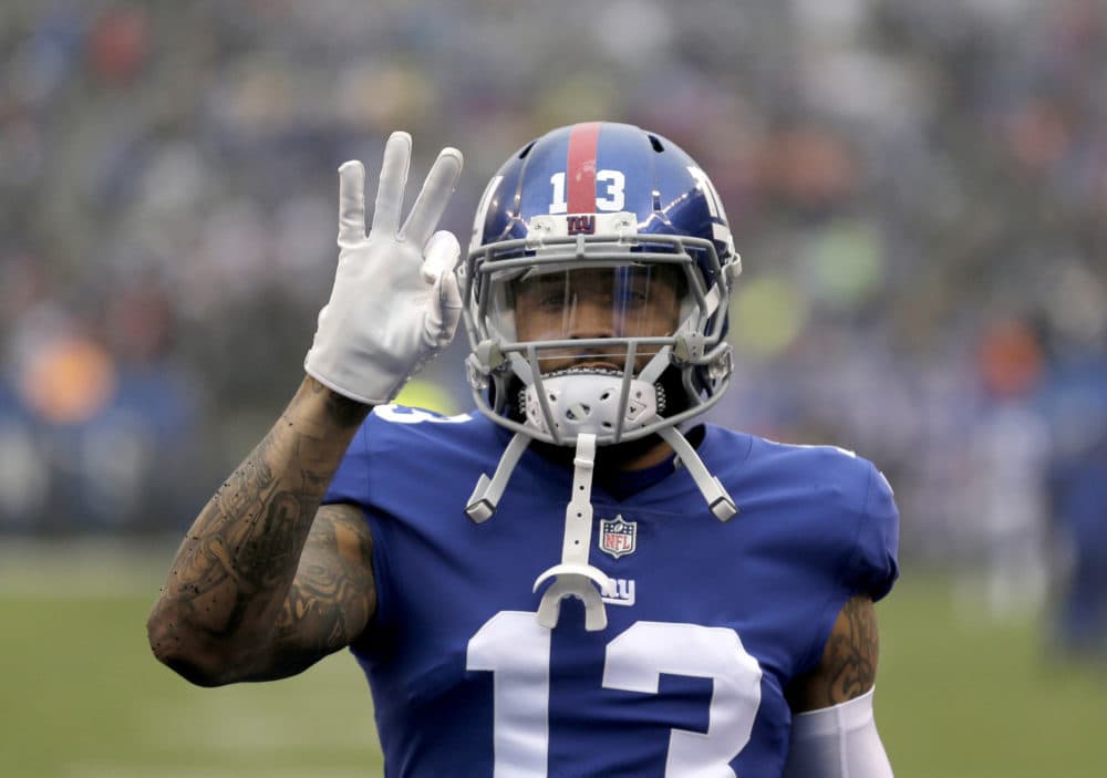 Former New York Giants wide receiver Odell Beckham Jr. will be going to Cleveland Browns. (Seth Wenig/AP)