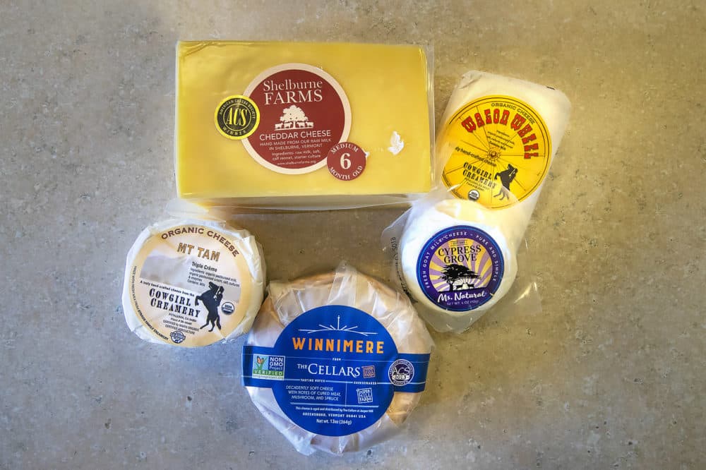American cheese has had a bad reputation for decades. But much like the American wine industry, the American cheese scene has shifted. (Jesse Costa/WBUR)