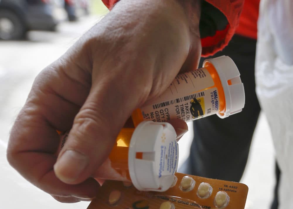 The Drug Enforcement Administration has encouraged New England residents to take advantage of the national drug &quot;take-back day.&quot; (Keith Srakocic/AP)