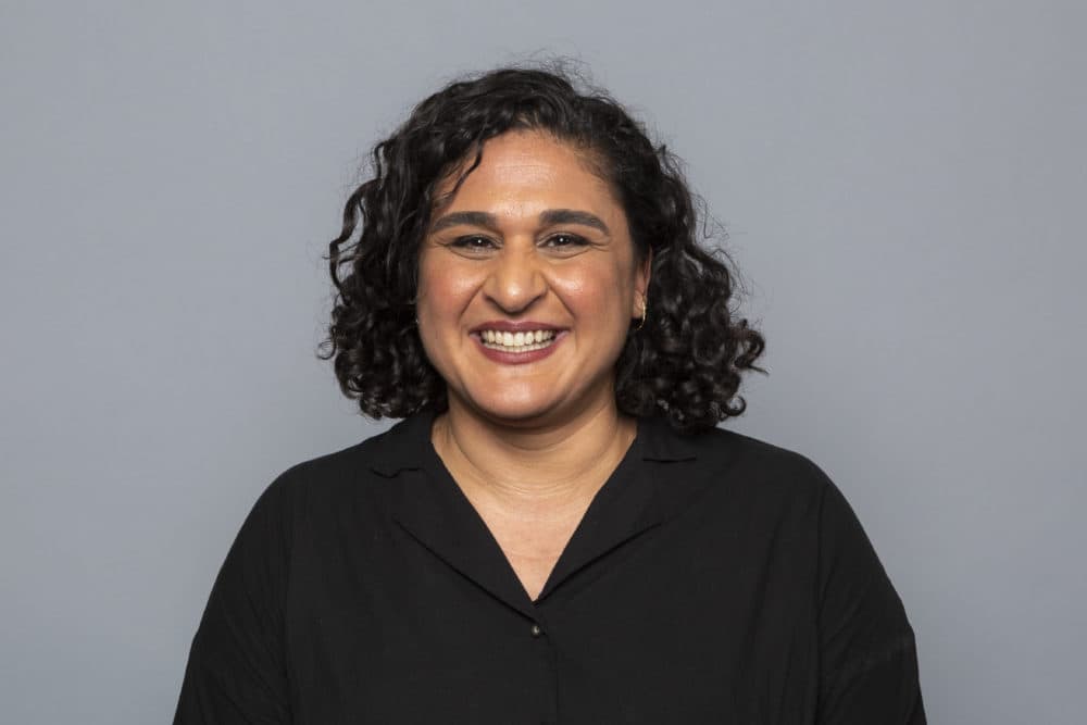 Chef and writer of the Netflix series &quot;Salt, Fat, Acid, Heat&quot; Samin Nosrat poses for a photo during the Netflix portrait session at the Television Critics Association Summer Press Tour at The Beverly Hilton hotel on Sunday, July 29, 2018, in Beverly Hills, Calif. (Willy Sanjuan/Invision/AP)