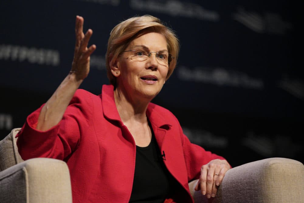 Democratic presidential candidate Sen. Elizabeth Warren, D-Mass., is set to call for ending the Senate's legislative filibuster. (Nati Harnik/AP)
