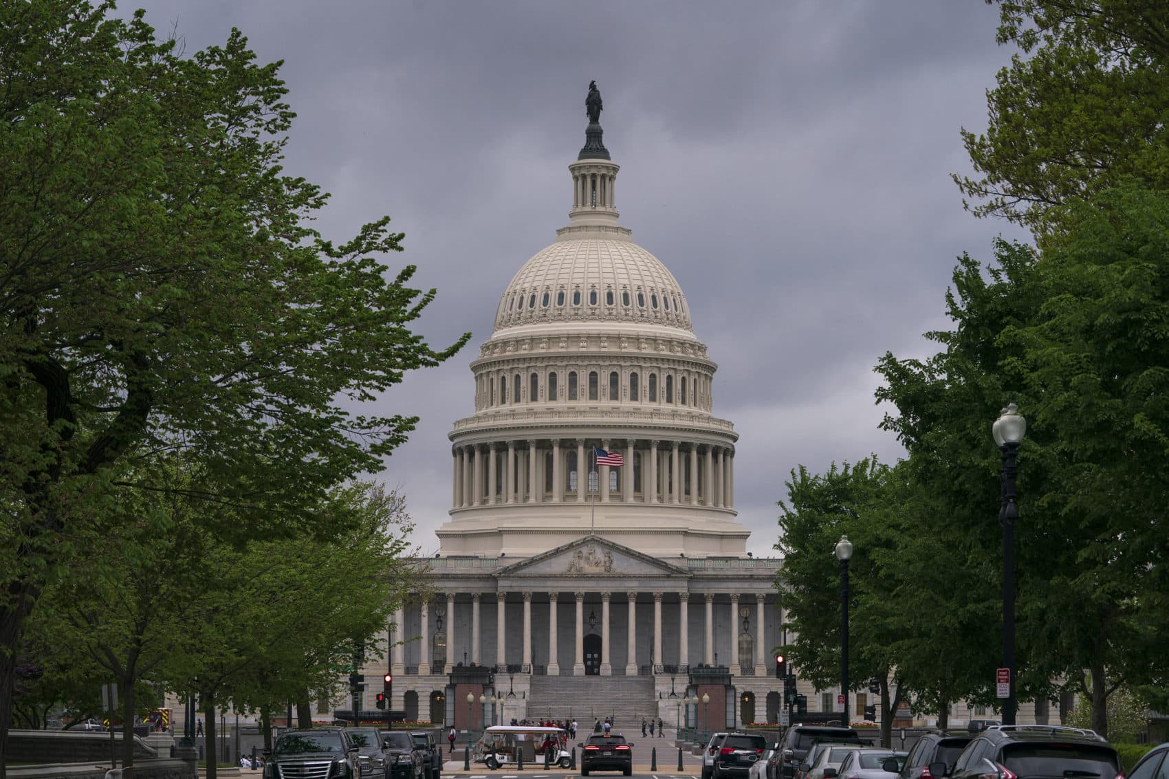 The Capitol is seen in Washington, Friday, April 19, 2019, the day after Attorney General William Barr released a redacted version of special counsel Robert Mueller's investigation into Russian interference in the 2016 U.S. election. (J. Scott Applewhite/AP)