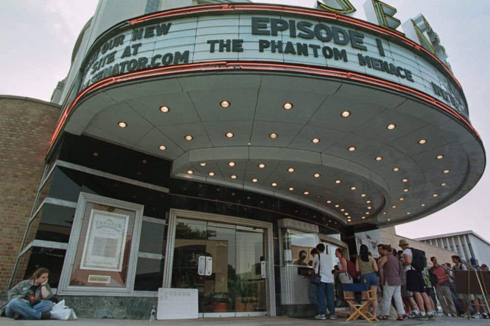 Crowds of over 500 people stood in line for &quot;Star Wars&quot; tickets that went on sale Wednesday, May 12, 1999 at The Senator theatre in Baltimore for the premier of &quot;The Phantom Menace.&quot; (Gail Burton/AP)