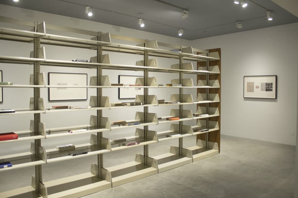 An installation view of List Projects: Rose Salane at MIT List Visual Arts Center. (Courtesy of the artist and Timothy Lloyd)