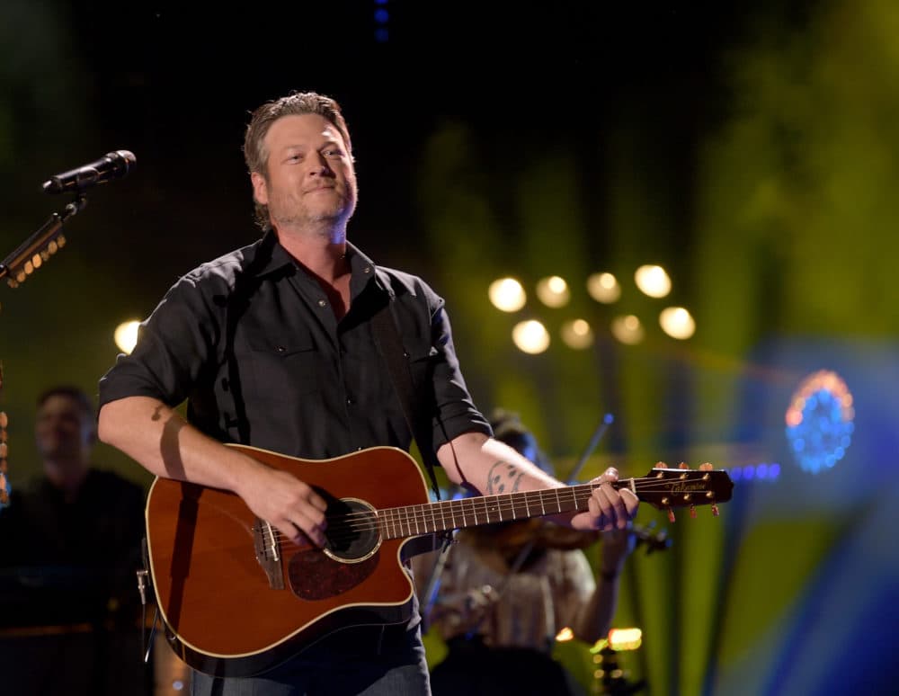 Blake Shelton performs onstage in Nashville. (Jason Kempin/Getty Images)