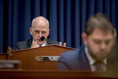 Chairman Adam Smith, D-Wash., during a House Armed Services Committee budget hearing on April 2, 2019. (Andrew Harnik/AP)