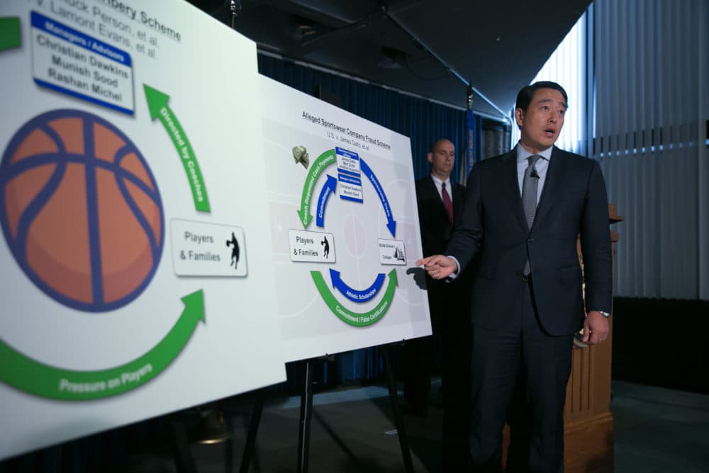 News of the college basketball bribery scandal broke in September 2017. (Kevin Hagen/Getty Images)