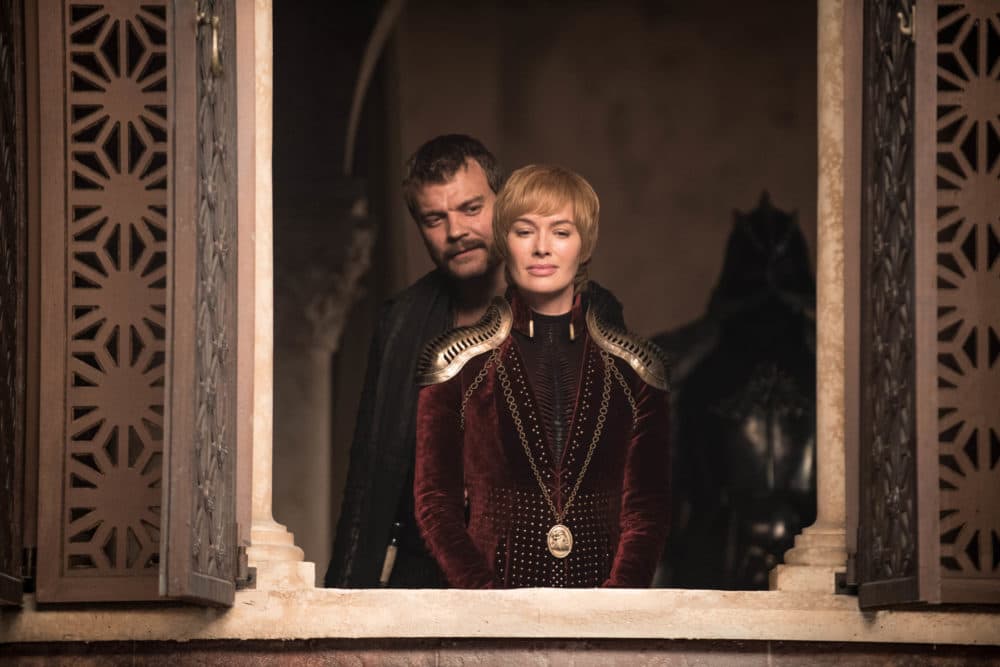 Pilou Asbæk and Lena Headey in &quot;Game of Thrones.&quot; (Helen Sloane/HBO)