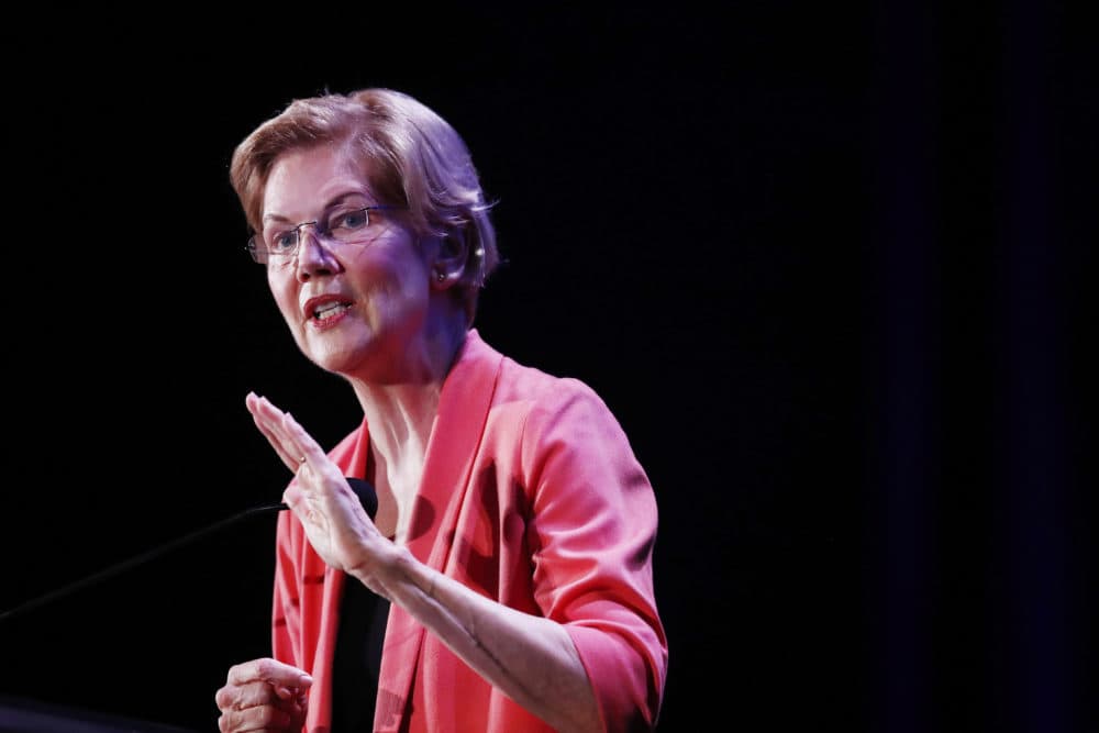 Democratic presidential candidate U.S. Sen. Elizabeth Warren, D-Mass., speaks during a forum on Friday, June 21, 2019, in Miami. (Brynn Anderson/AP)
