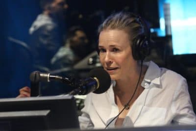 Chelsea Handler visits the SiriusXM studios in Los Angeles on May 23, 2019. (Tommaso Boddi/Getty Images for SiriusXM)