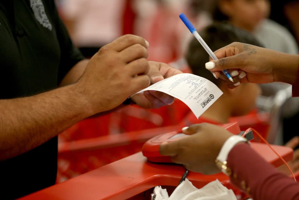 Technical issues at Target over the weekend prevented many customers from making purchases. (Photo by Joe Raedle/Getty Images)