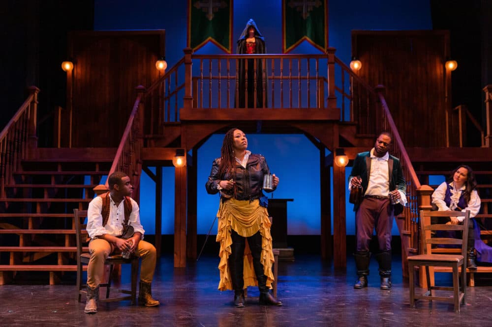 A performance of Greater Boston Stage Company and Front Porch Arts Collective's co-production of &quot;The Three Musketeers.&quot;