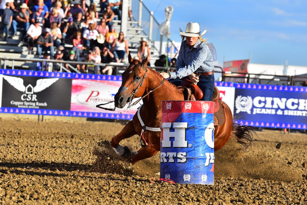 The National High School Rodeo Association's finals rodeo is underway in Rock Springs, Wyo. &quot;We have kids from 43 states, five Canadian provinces, Australia and Mexico,&quot; says Gary Hawkes, an official with the association. (Courtesy of Acentric Rodeo and Photography)