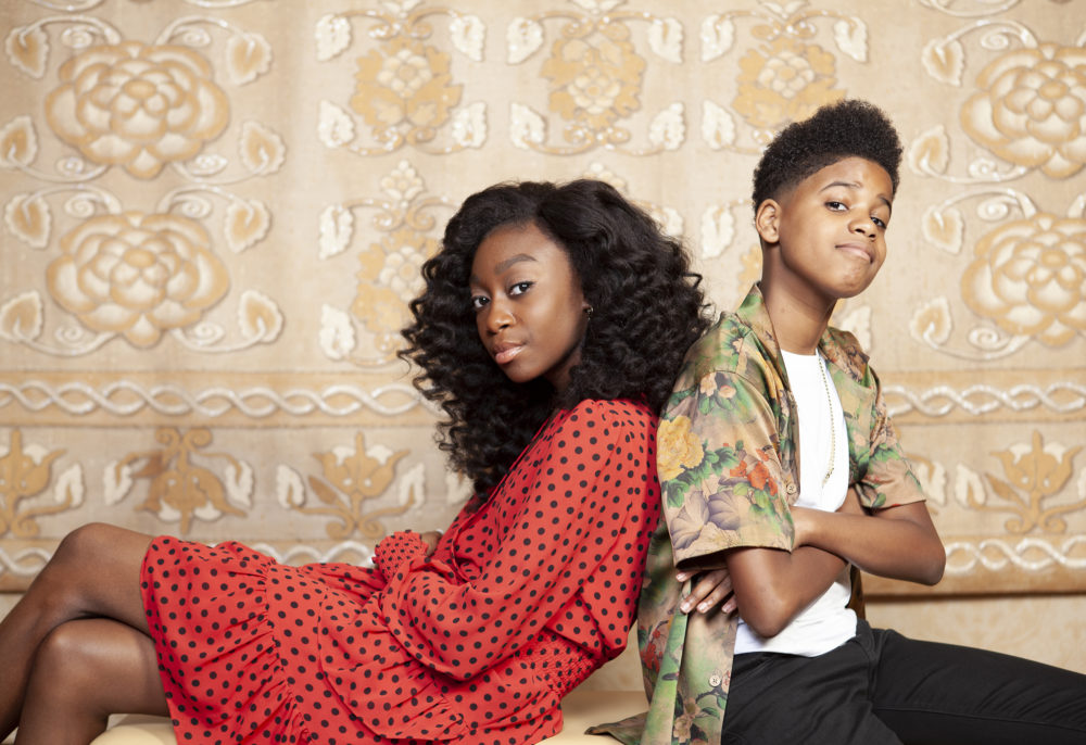 Shahadi Wright Joseph, left, and JD McCrary star in Disney's remake of &quot;The Lion King.&quot; (Rebecca Cabage/Invision/AP)