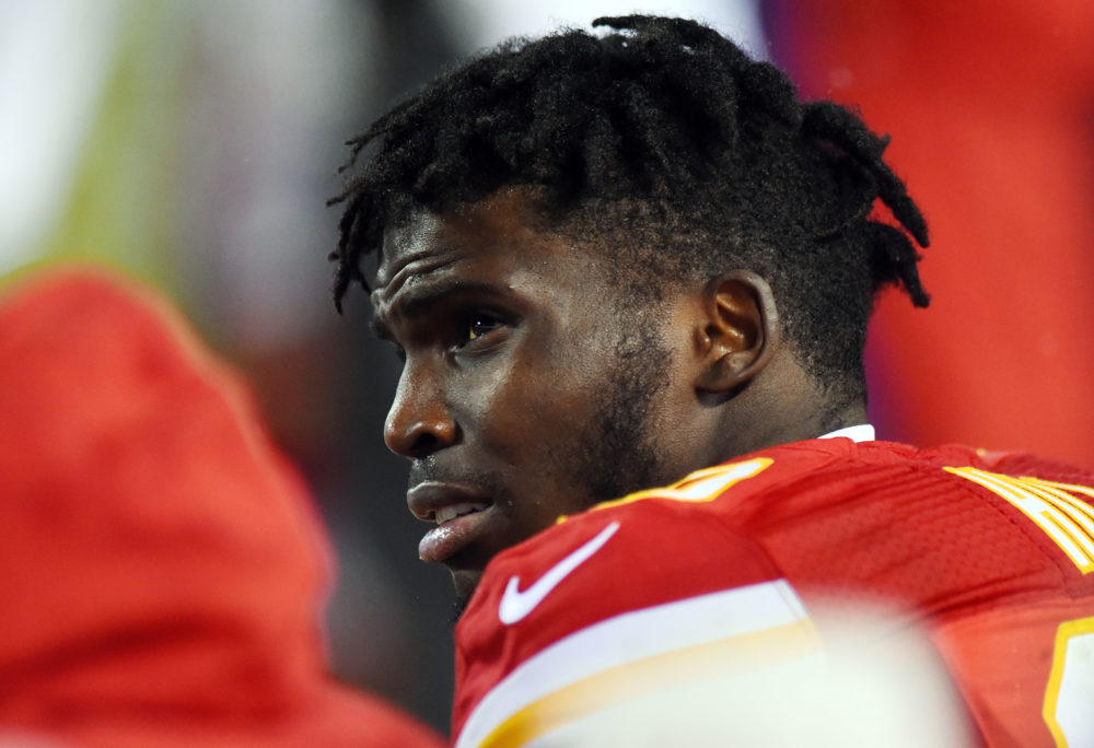 The NFL has not suspended Chiefs wide receiver Tyreek Hill. (Jason Hanna/Getty Images)
