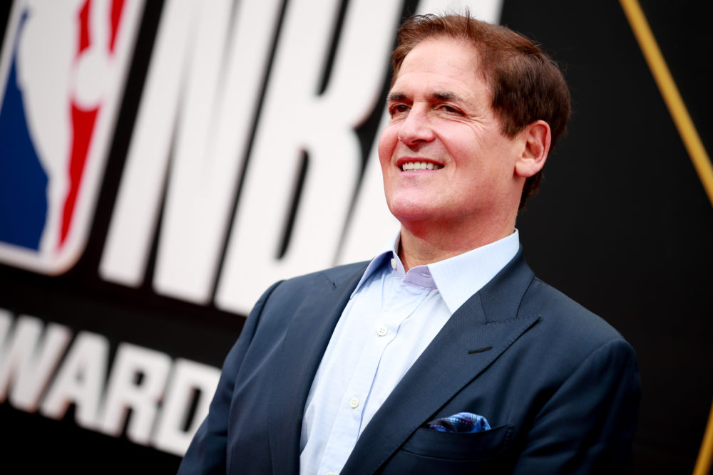 Mark Cuban attends the 2019 NBA Awards at Barker Hangar on June 24, 2019 in Santa Monica, Calif. (Rich Fury/Getty Images)