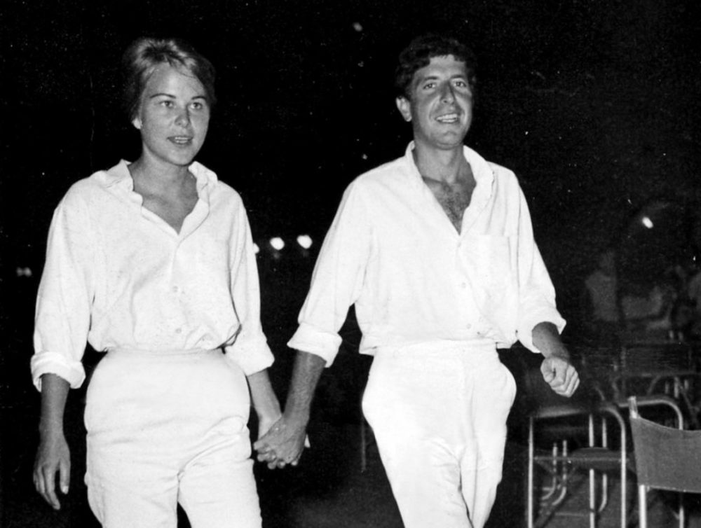 Marianne Ihlen and Leonard Cohen. (Courtesy Roadside Attractions)