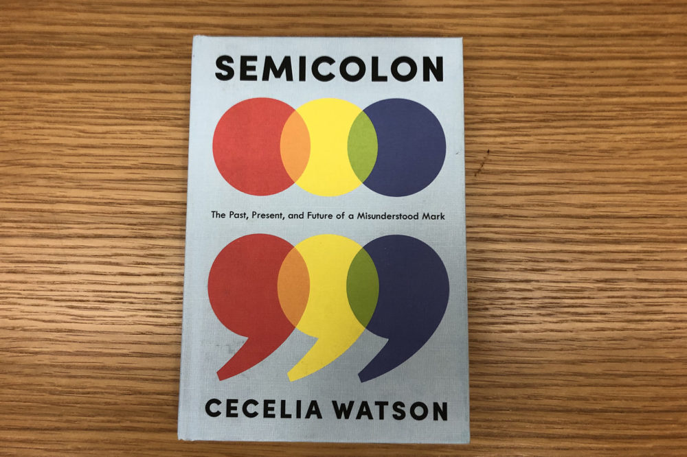 &quot;Semicolon,&quot; by Cecelia Watson. (Alex Schroeder/On Point)