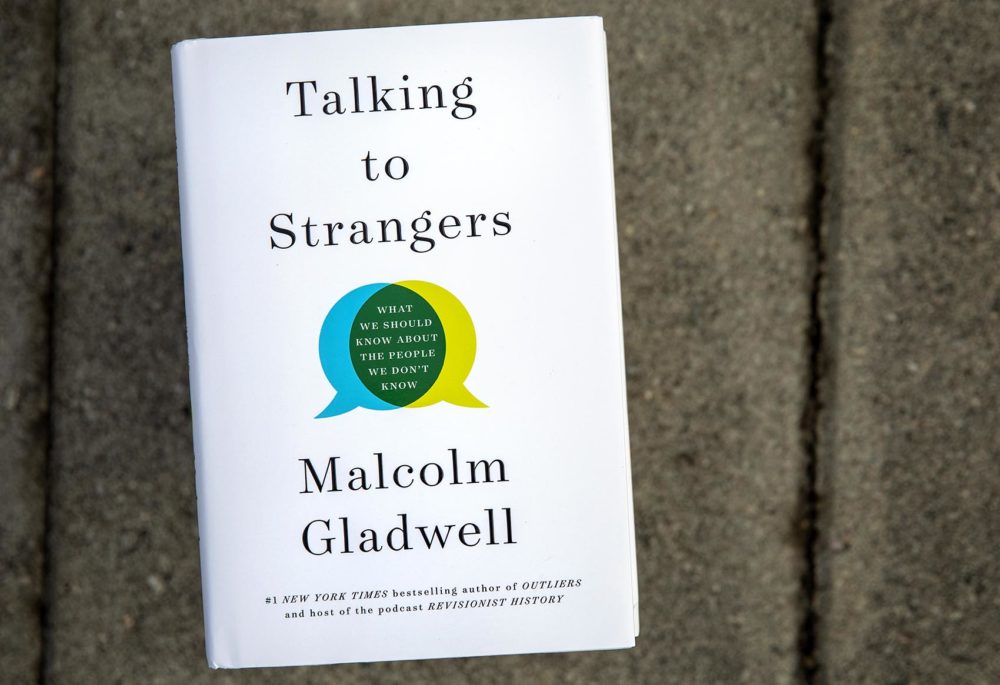 In &quot;Talking to Strangers: What We Should Know About The People We Don’t Know,&quot; journalist and author Malcolm Gladwell details stories of miscommunication that ended in tragedy. (Robin Lubbock/WBUR)